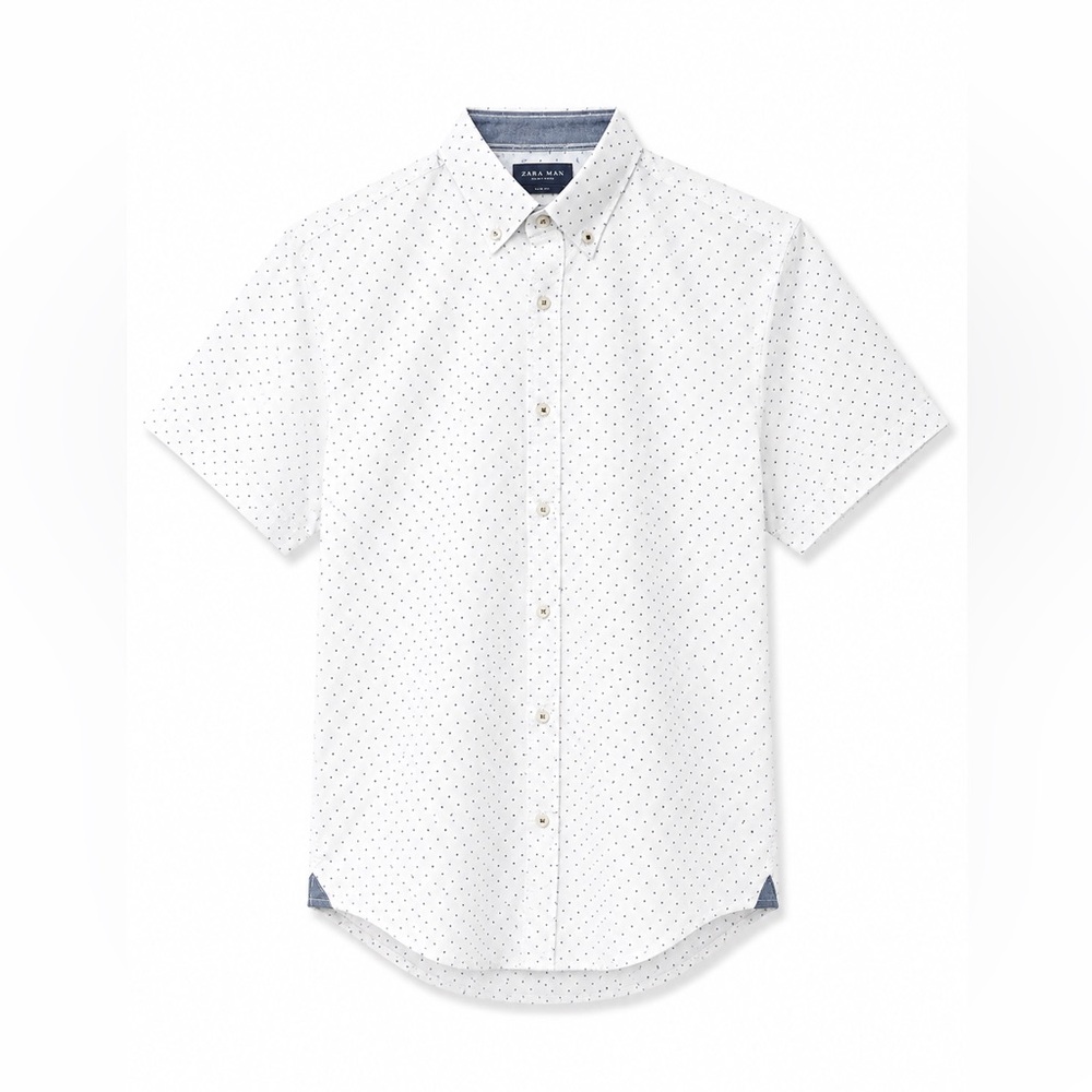 POLKA DOT OXFORD SHIRT